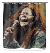 Harmonious Hymn Shower Curtain - Beyond T-shirts